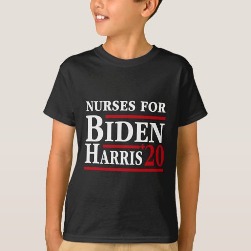 For Joe Biden Kamala Harris 2020 Nursing Rns Emt  T_Shirt