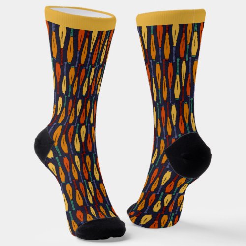 For Juggler Juggling Clubs Patterned Socks