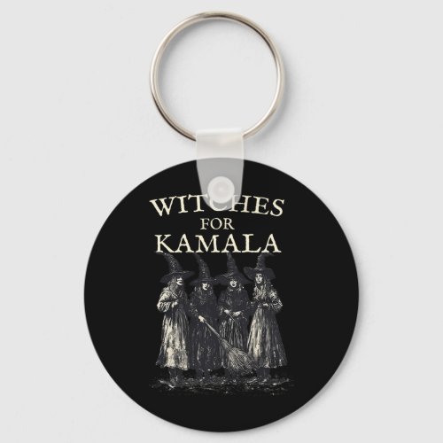 For Kamala Feminist Political Election Halloween  Keychain