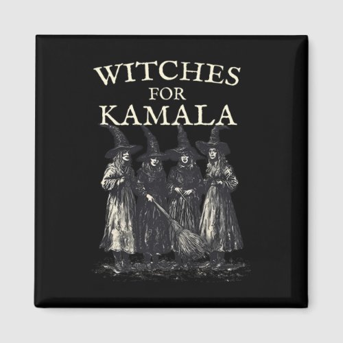 For Kamala Feminist Political Election Halloween  Magnet