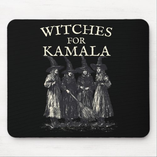 For Kamala Feminist Political Election Halloween  Mouse Pad