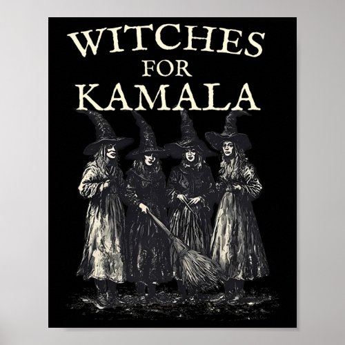 For Kamala Feminist Political Election Halloween  Poster