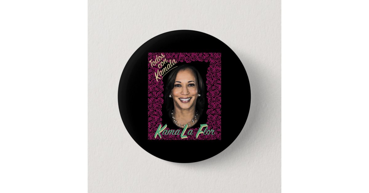 For Kamala Harris Harris 2024 Kamala Harris For Pr Button Zazzle