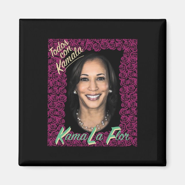 For Kamala Harris Harris 2024 Kamala Harris For Pr Magnet (Front)