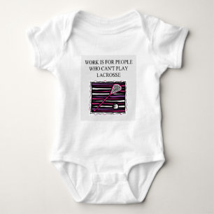 for lacrosse players baby bodysuit
