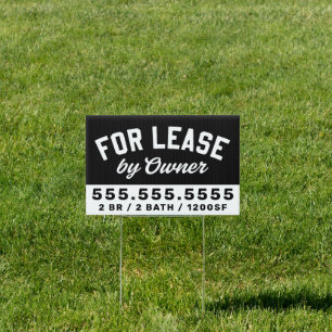 For Lease by Owner Sign