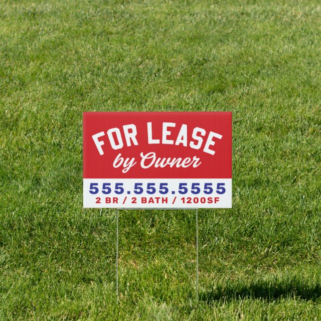 For Lease by Owner Sign (Insitu)