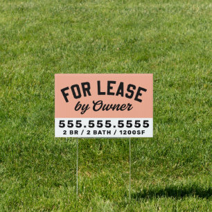 For Lease by Owner Sign