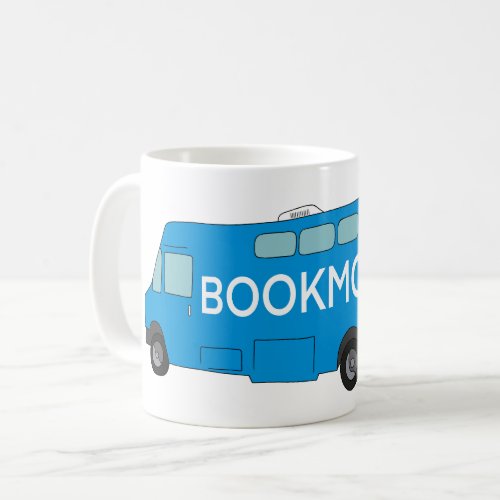 For Librarians Book Lovers Bookmobile Graphic Coffee Mug