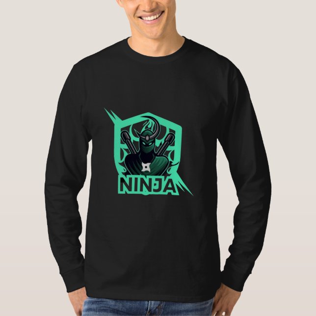 FOR LOVERS OF GAMES ( NINJAAAAAAAA) T-Shirt (Front)