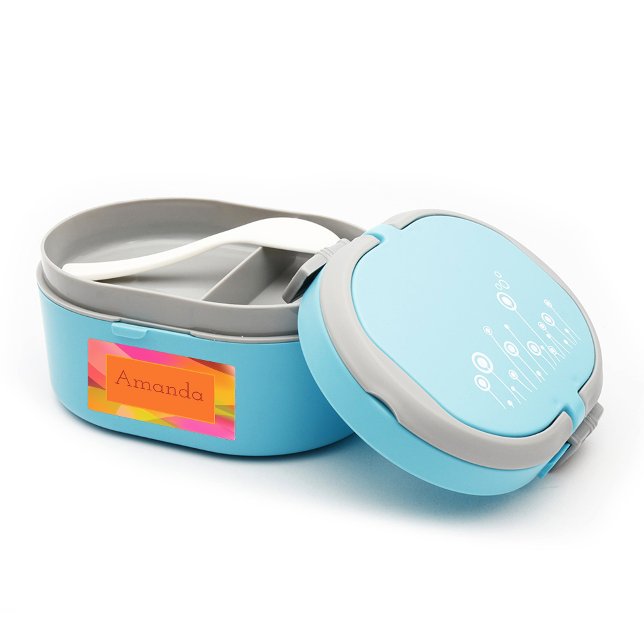  For lunch box Pink yellow magenta Labels (Creator Uploaded)