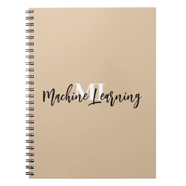 For Machine Learning Lovers & Coders – ML Pro  Notebook (Front)