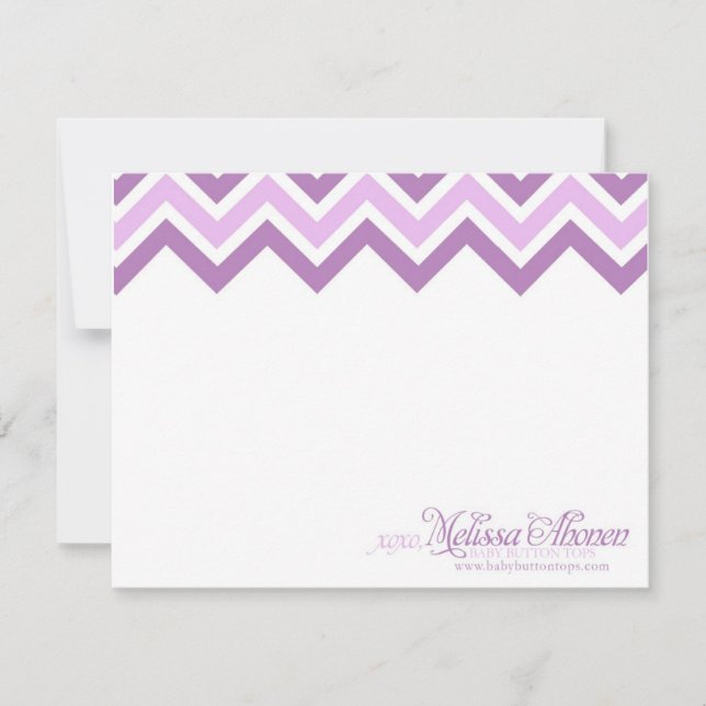 For Melissa Invitation (Front)