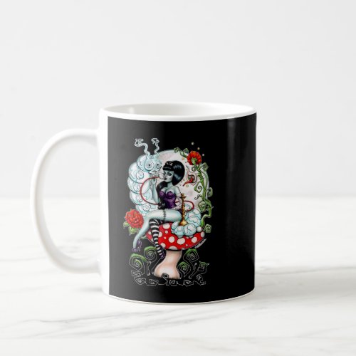 For Men Women Alice In Zombie Land _ Schmokin Cat Coffee Mug