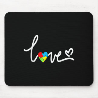 For Men Women Autism Awareness Tee Plus Size Mouse Pad