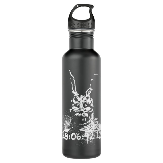 For Men Women Scifi Donnie Psychological Darko Dra Stainless Steel Water Bottle (Front)