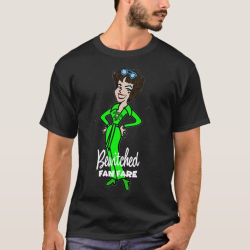 For Mens Womens Bewitched Fan Fare Serena Gifts Mo T_Shirt