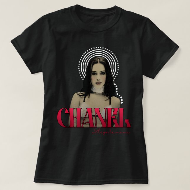 For Mens Womens Chanel Terrero Slo Mo Eurovision 2 T-Shirt (Design Front)