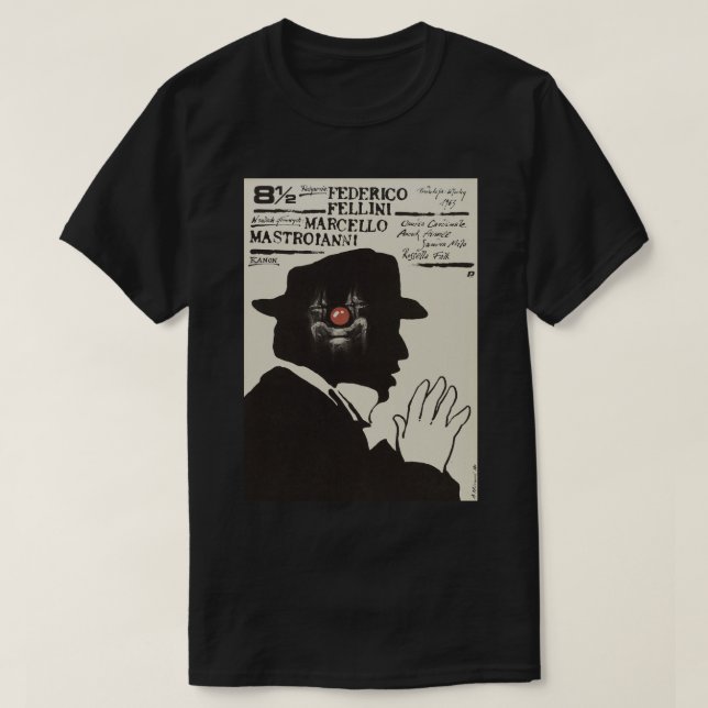 For Mens Womens federico fellini Awesome For Movie T-Shirt (Design Front)