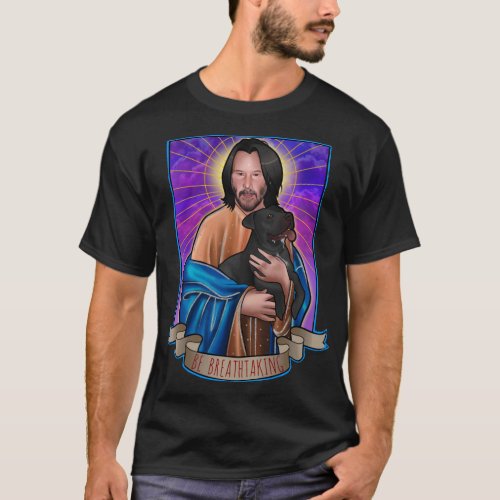 For Mens Womens Keanu Art Reeves Gifts For Fan T_Shirt