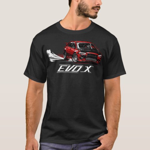 For Mens Womens Mitsubishi Lancer Evolution 10 X T_Shirt