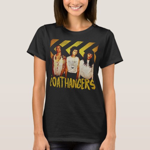 For Mens Womens The Coathangers Band Punk Garage R T_Shirt