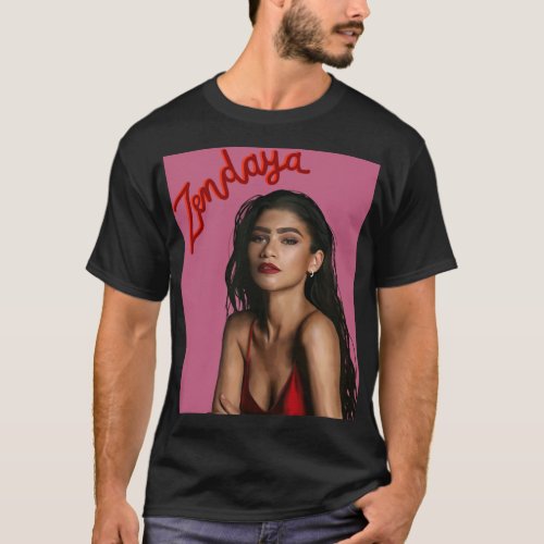 For Mens Womens Zendaya Gifts Movie Fan T_Shirt