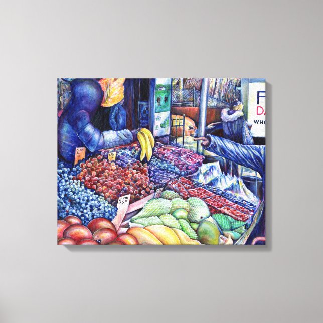 For Mental Consumption Only Canvas Print (Front)