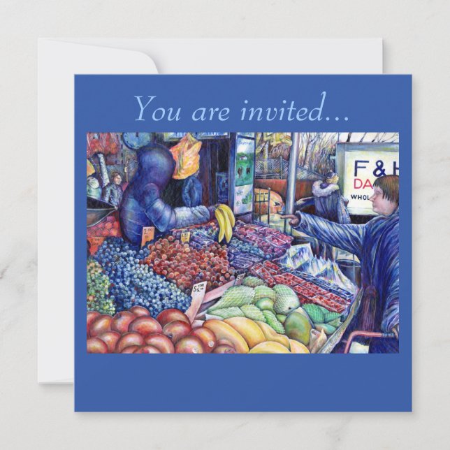 For Mental Consumption Only Invitation (Front)