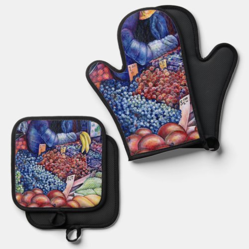 For Mental Consumption Only Oven Mitt  Pot Holder Set