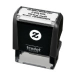 For Mobile Deposit Only Signature Bank Account No. Self-inking Stamp