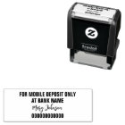 For Mobile Deposit Only "Signature" Bank Name Acct
