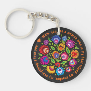 For Mother Polish folklore composition Keychain