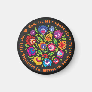 For Mother Polish folklore composition  Magnet