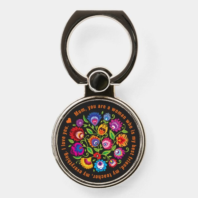 For Mother Polish folklore composition Phone Ring  (Front)