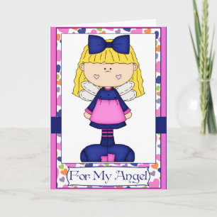 For My Angel - Birthday Card