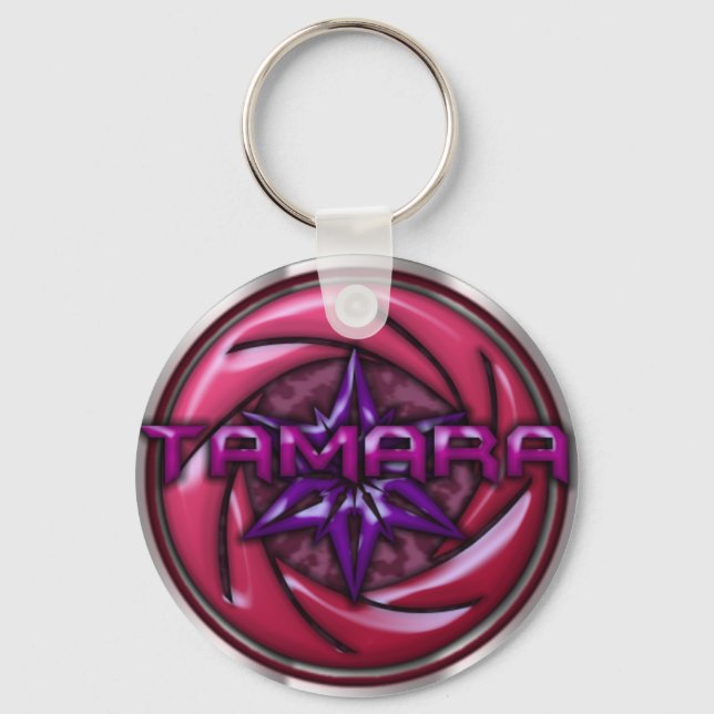 For my Aunt Tamara Keychain (Front)