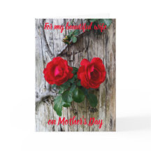 For My Beautiful Wife on Mother's Day