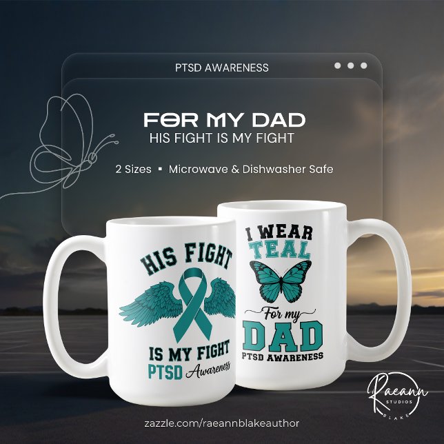 For My Dad PTSD Awareness Ceramic Mug (Creator Uploaded)