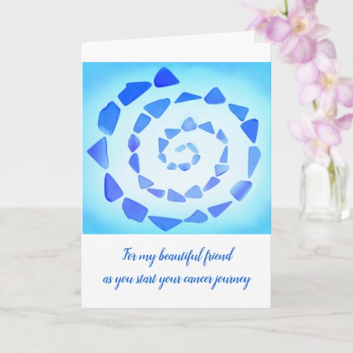 For My Friend Cancer Support Greeting Card