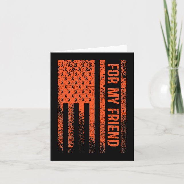 For My Friend RSD CRPS Awareness  Card (Front)