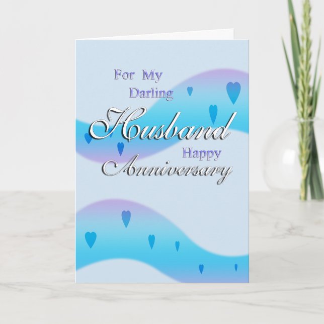 For My Husband (anniversary) Card (Front)