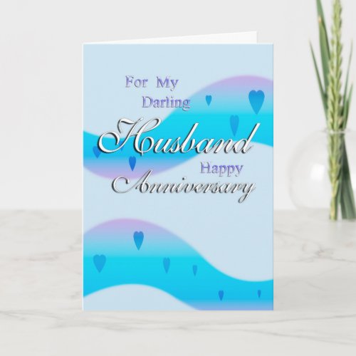 For My Husband anniversary Card
