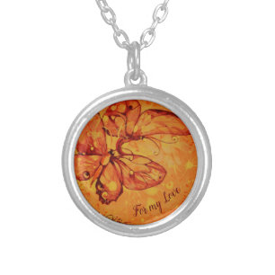 For my Love Silver Plated Necklace