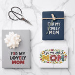 For My Lovely Mom: Text Wrapper Paper Collection