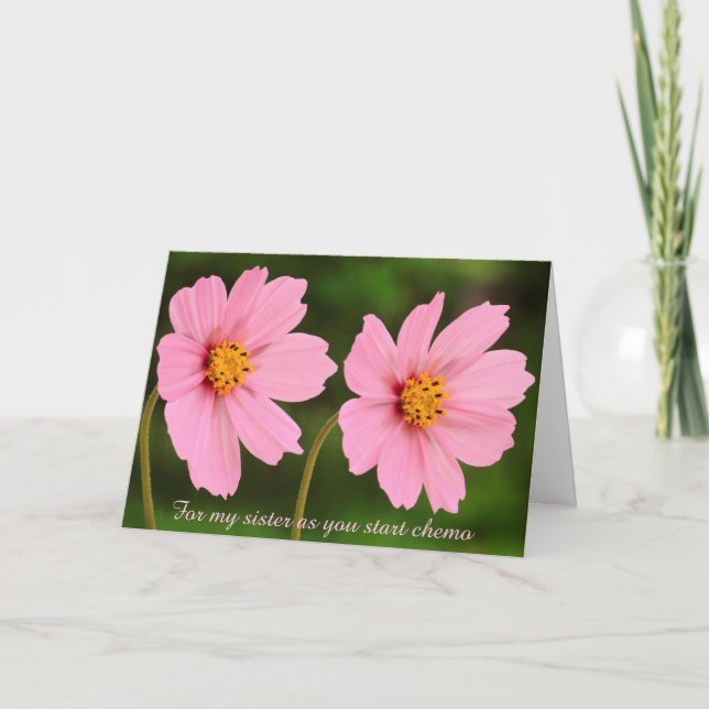 For My Sister Cancer Chemo Card (Front)