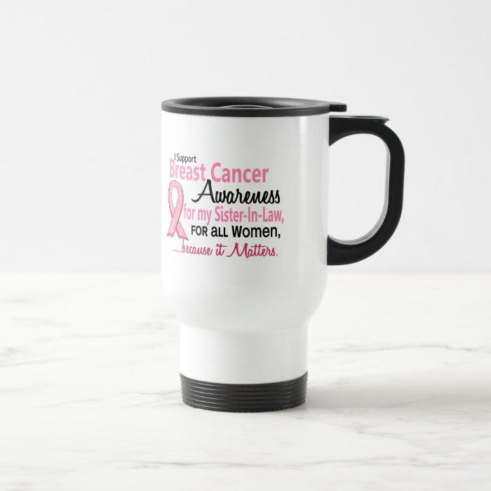 For My Sister In Law Breast Cancer Awareness Mug