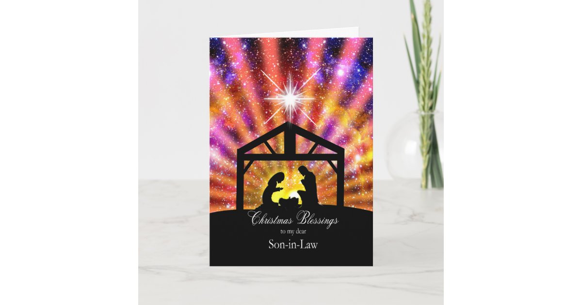 For my son-in-law, Christmas Holiday Card | Zazzle.com
