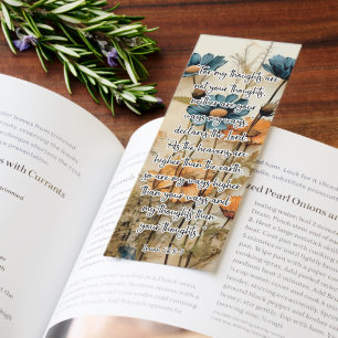 For My Thoughts Are Not Isaiah 55:8-9 Bookmarks