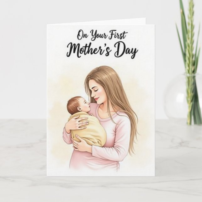 For My Wife Mothers Day Card (Front)